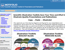 Tablet Screenshot of motifolio.com